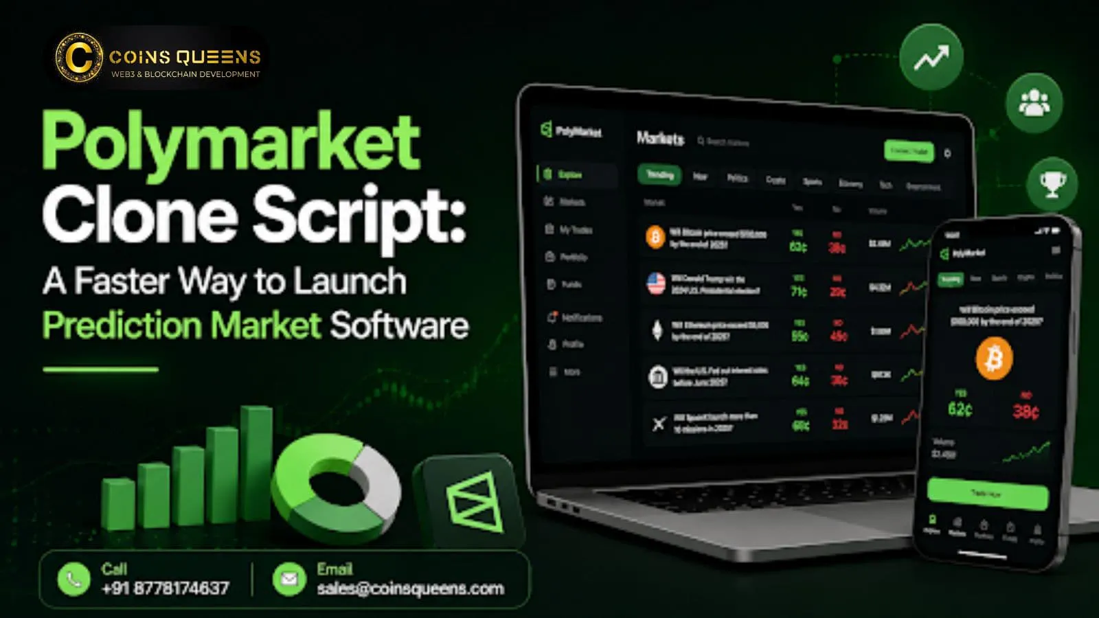 Polymarket Clone Script screenshot 1
