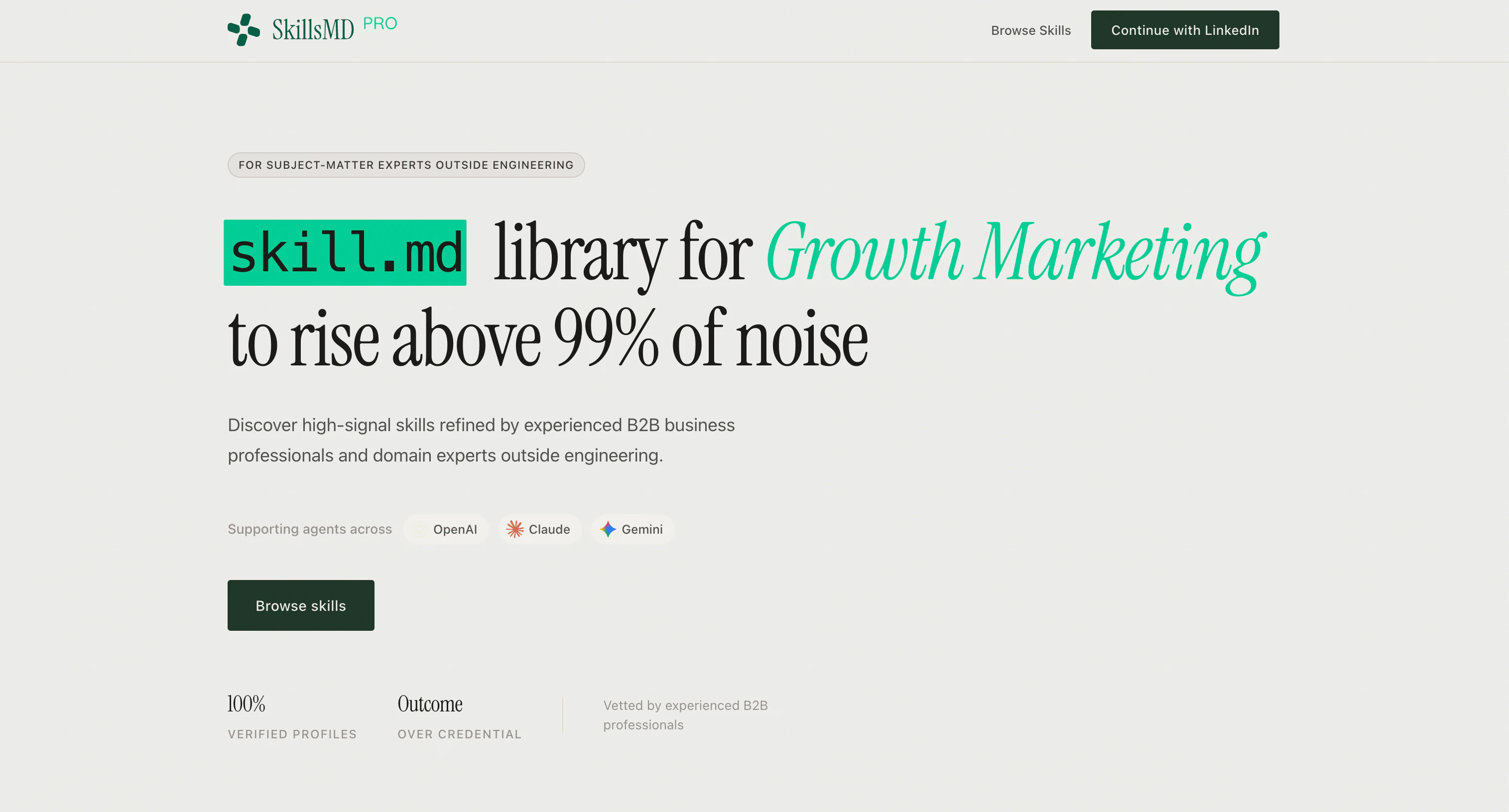 SkillsMD Pro screenshot 1