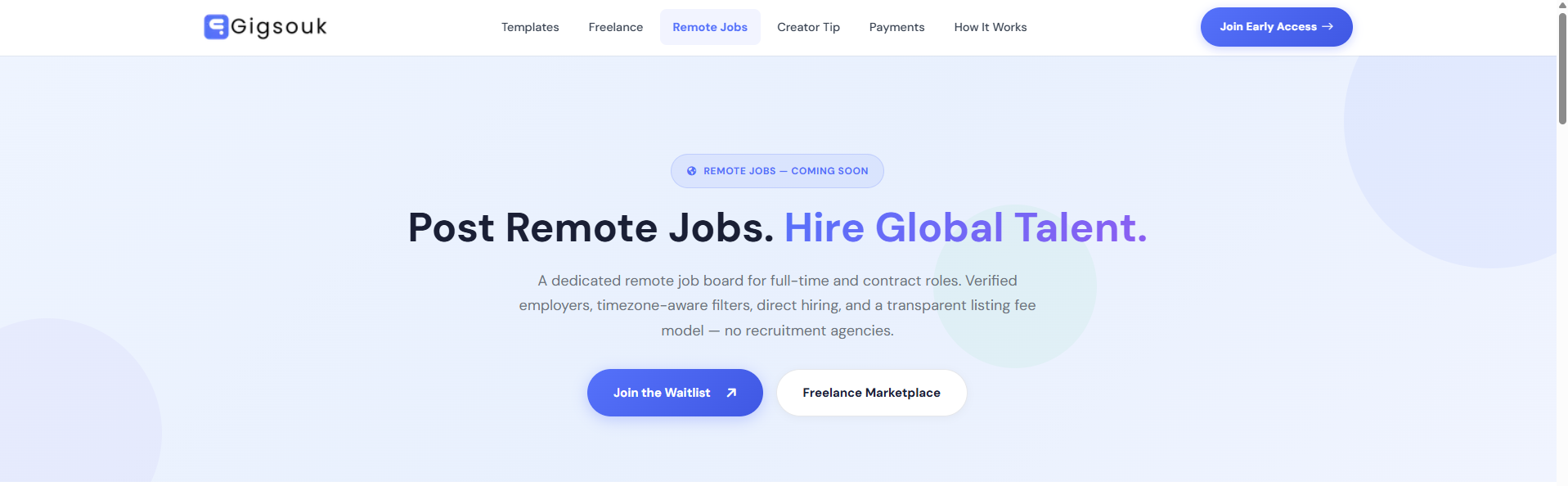 Gigsouk - Screenshot 4 showing product features and functionality