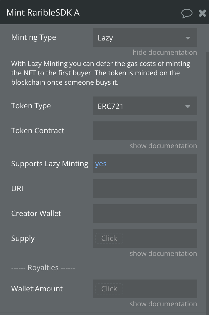 Rarible SDK Plugin - NFTs with No-Code  gallery image