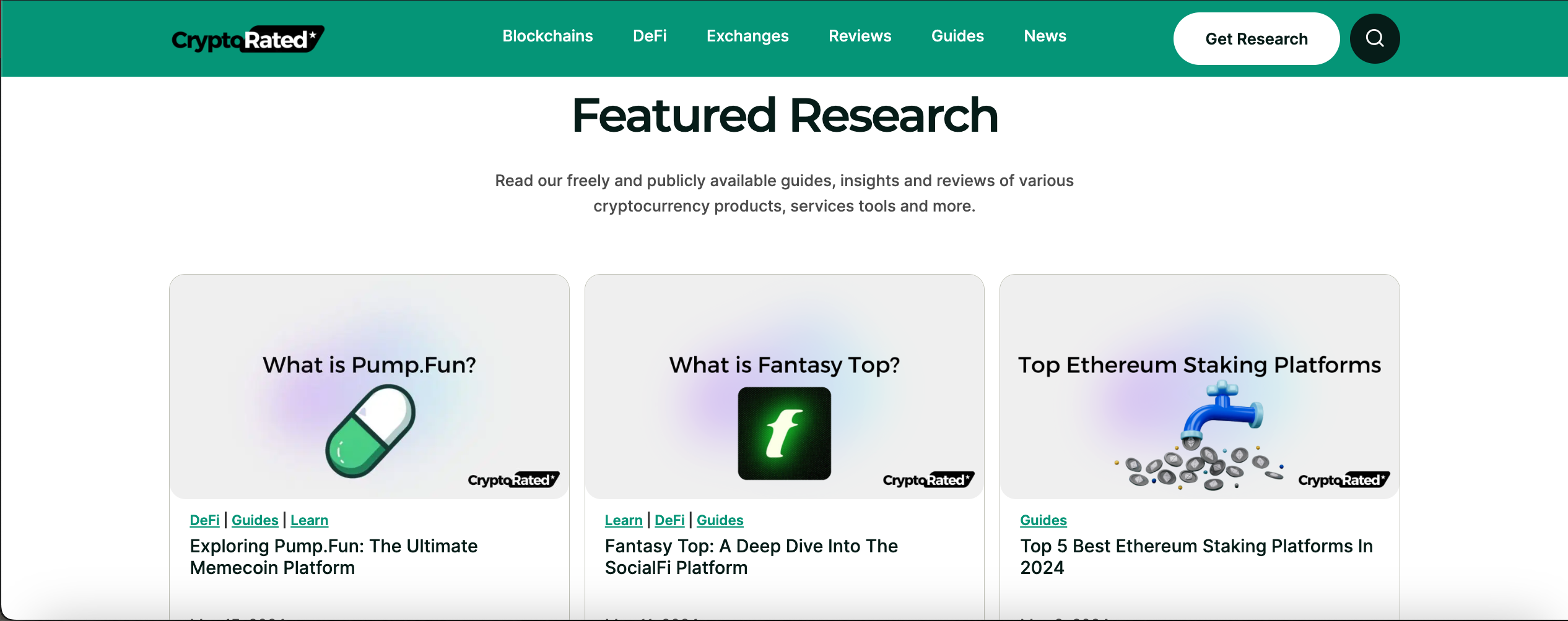 CryptoRated gallery image