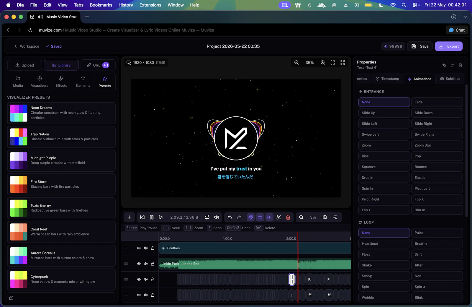 Muvize screenshot 7