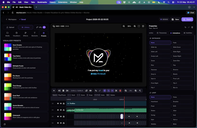 Muvize screenshot 7