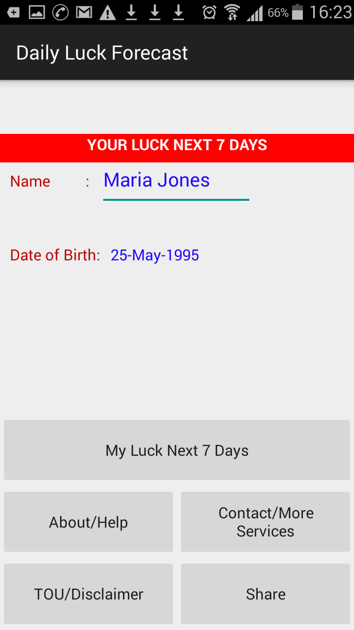 Daily Luck Forecast gallery image