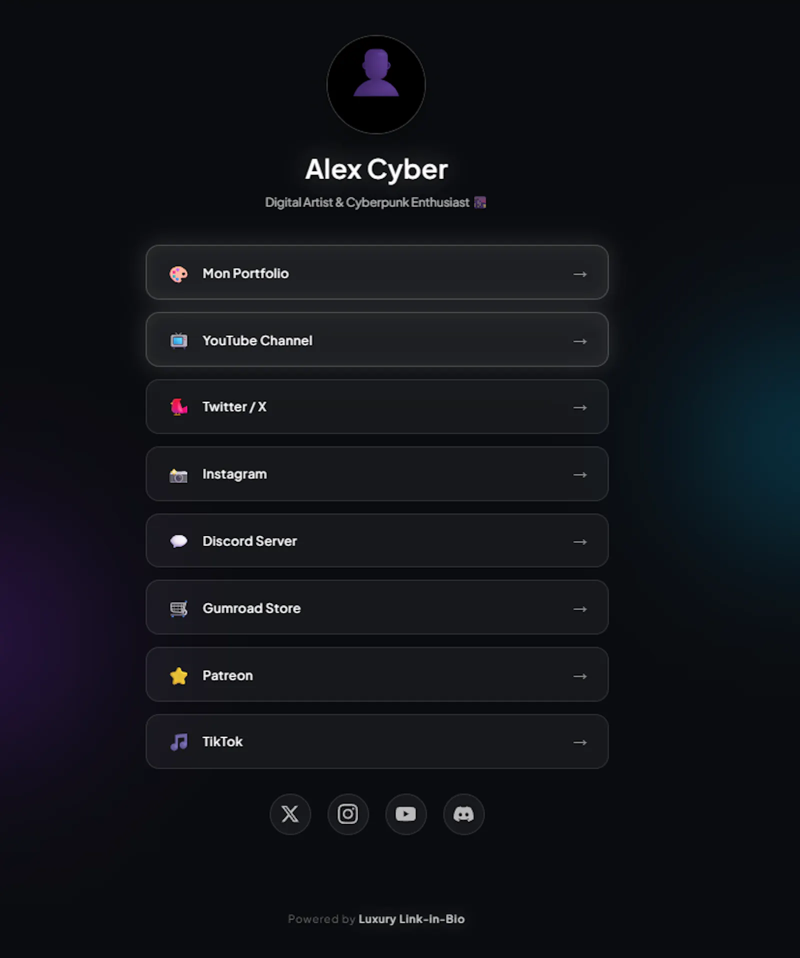 Self-hosted Linktree alternative. screenshot 2