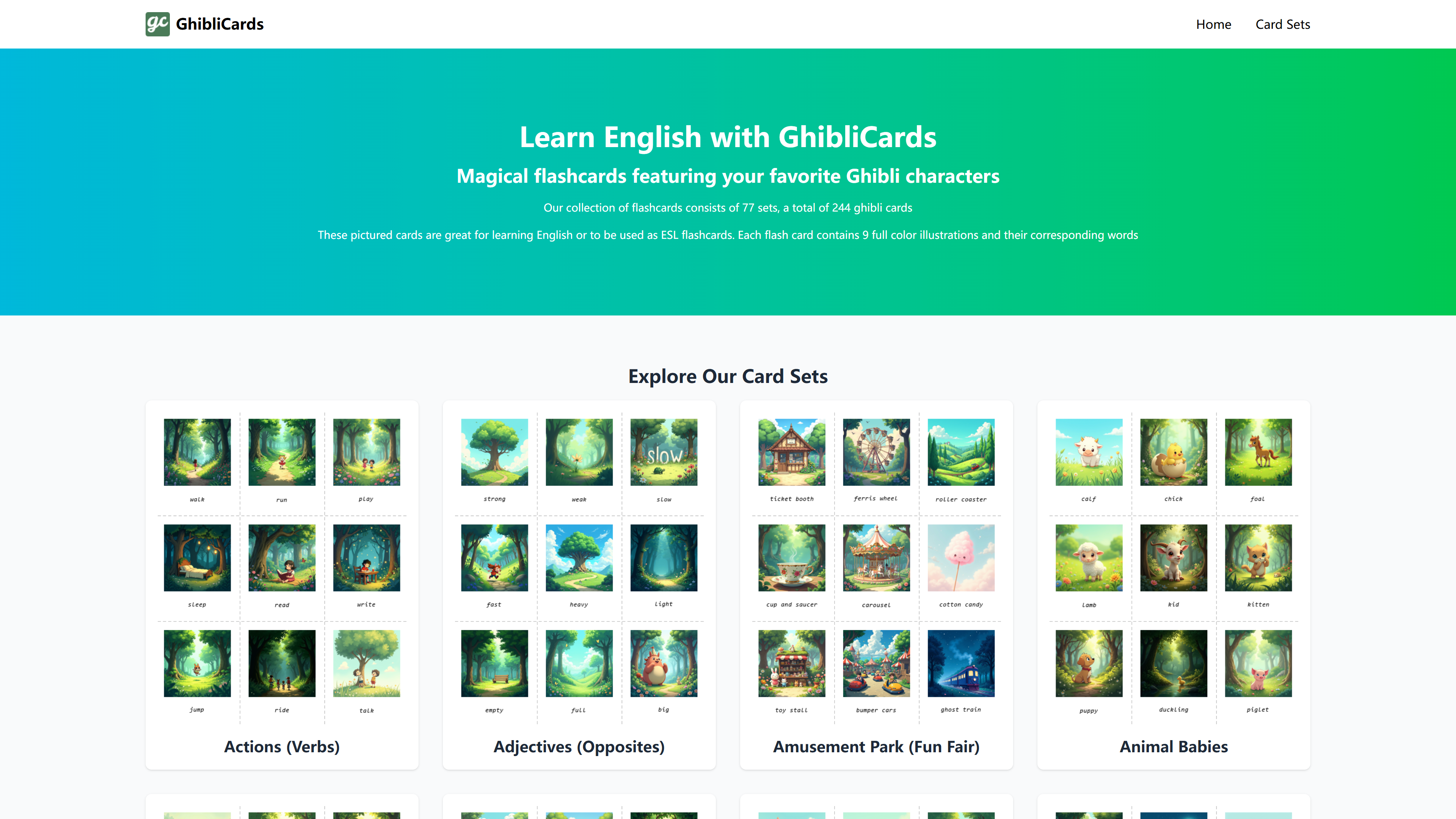 Media Ghiblicards - Belajar bahasa Inggeris dengan ghiblicards 2