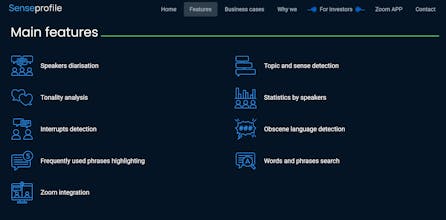 SenseProfile gallery image