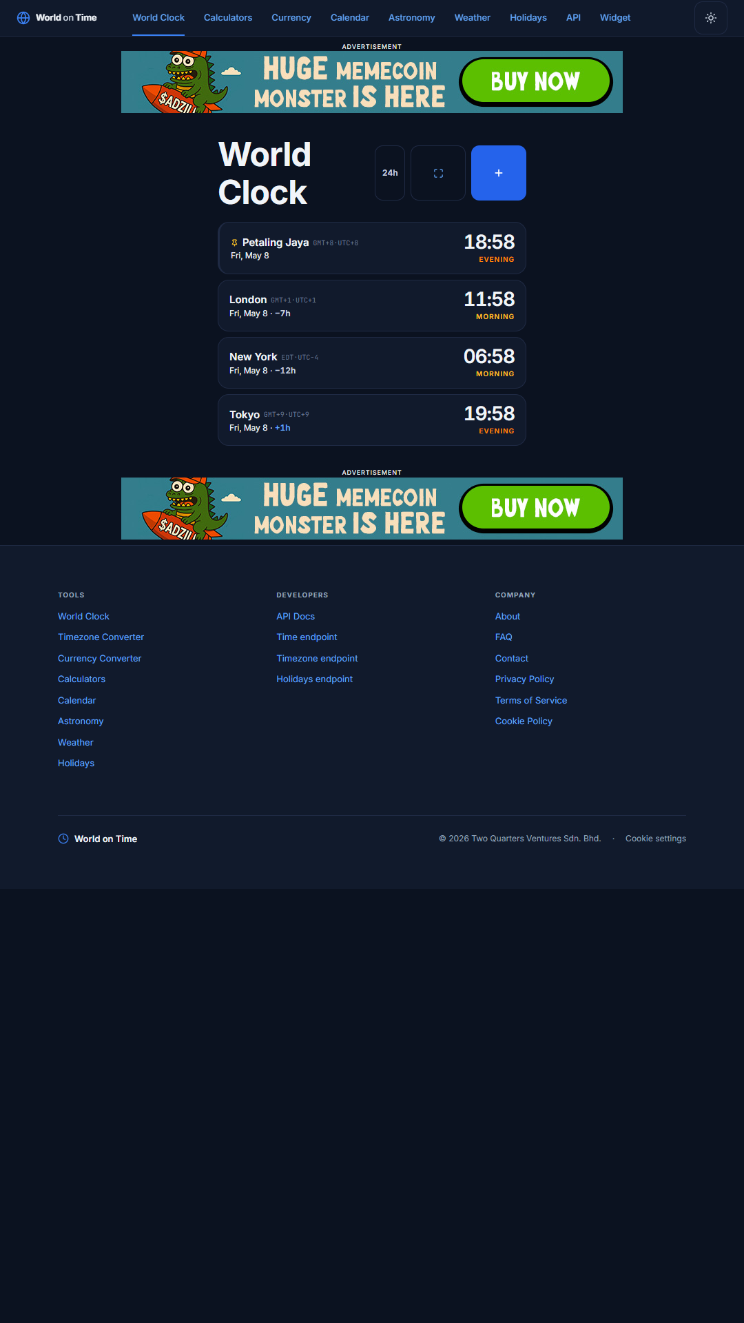 World on Time gallery image