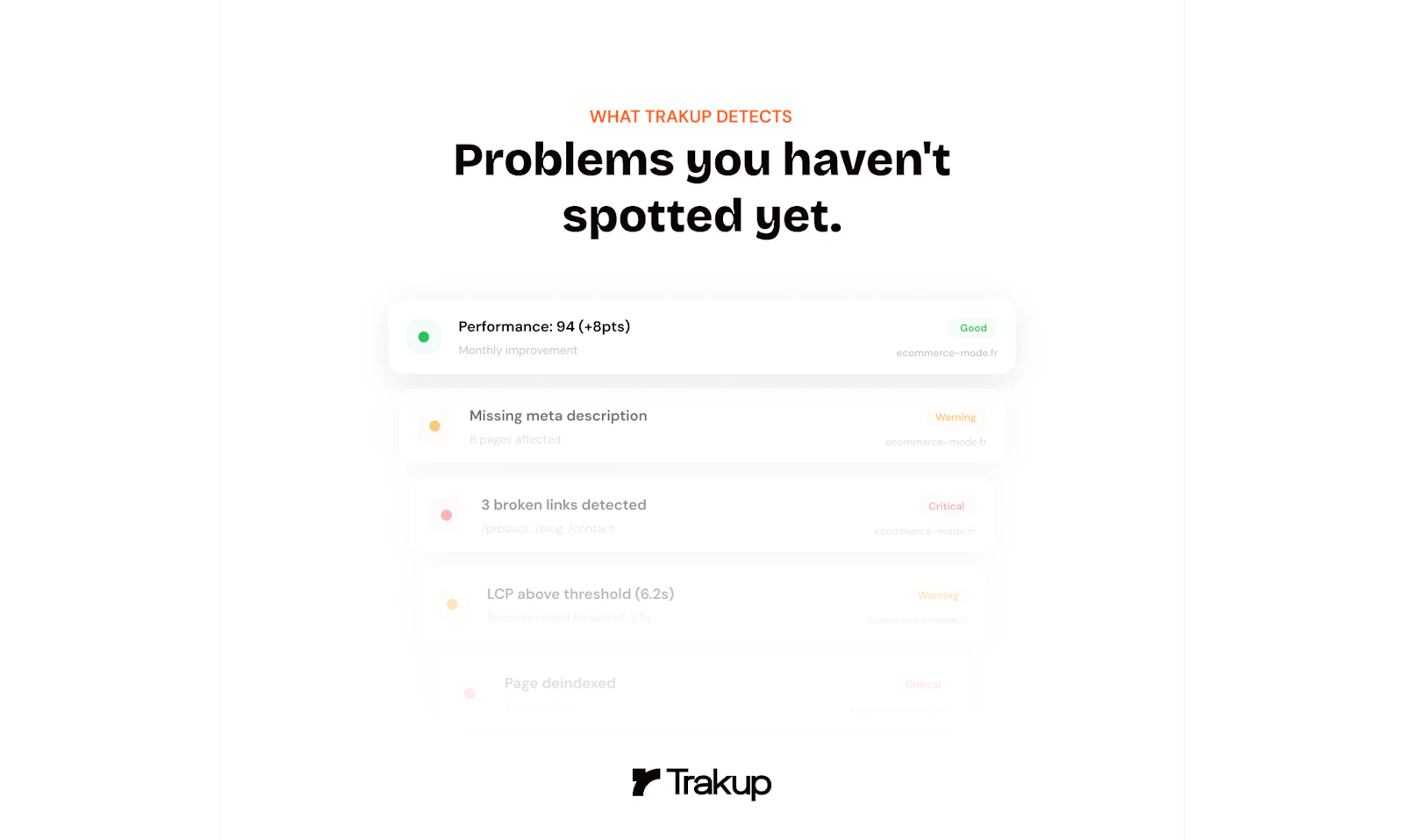 Trakup screenshot 3