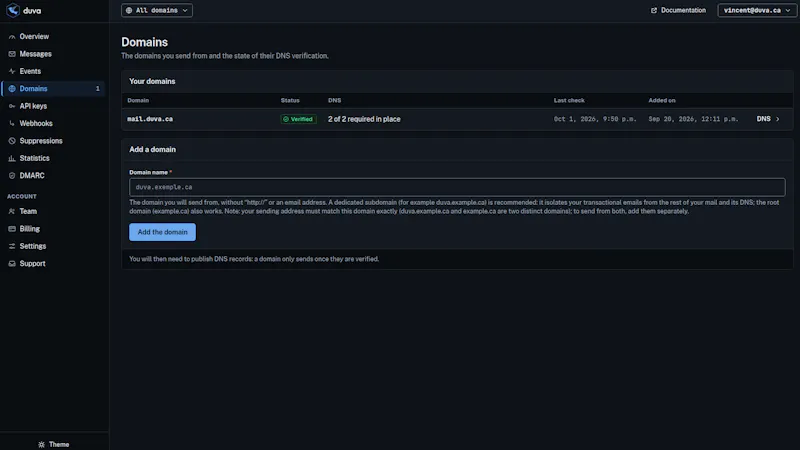 Duva screenshot 2