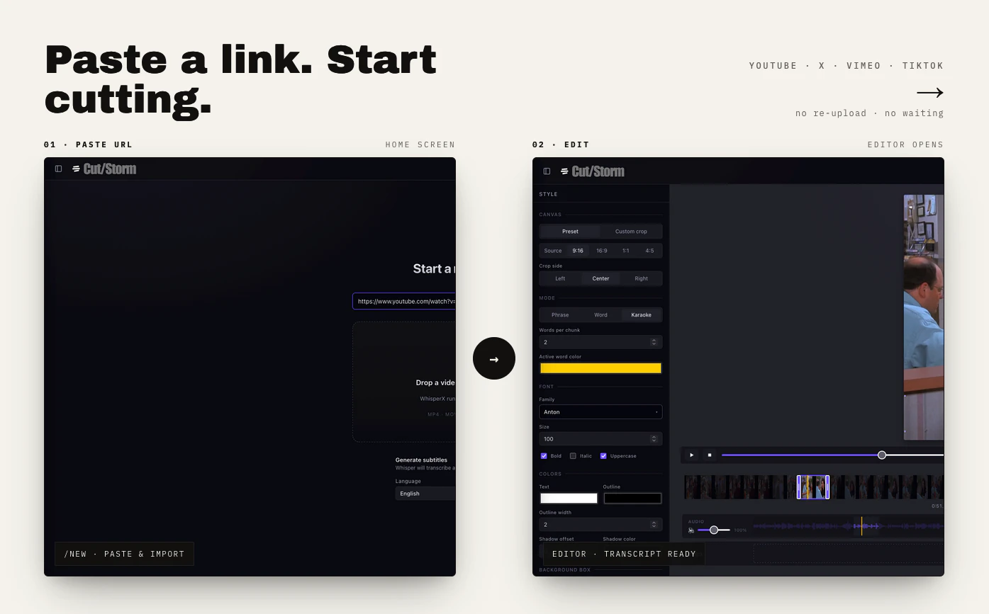 Cut/Storm screenshot 3