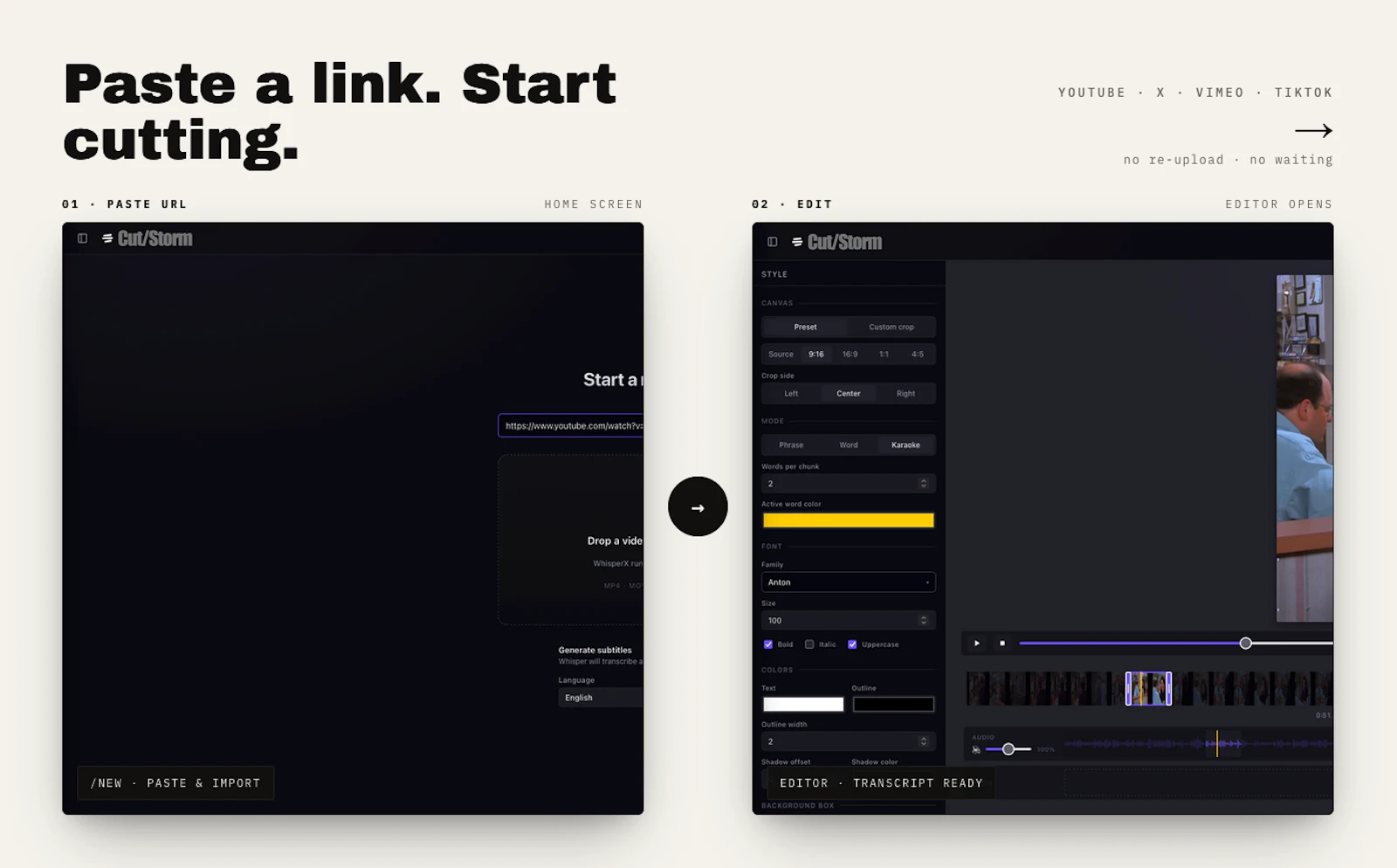 Cut/Storm screenshot 4