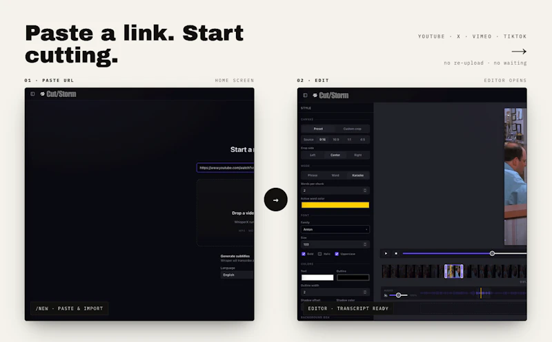 Cut/Storm screenshot 4