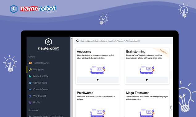 NameRobot Toolbox Image