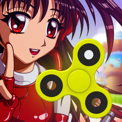 Fidget Spinner Anime Force Kawaii