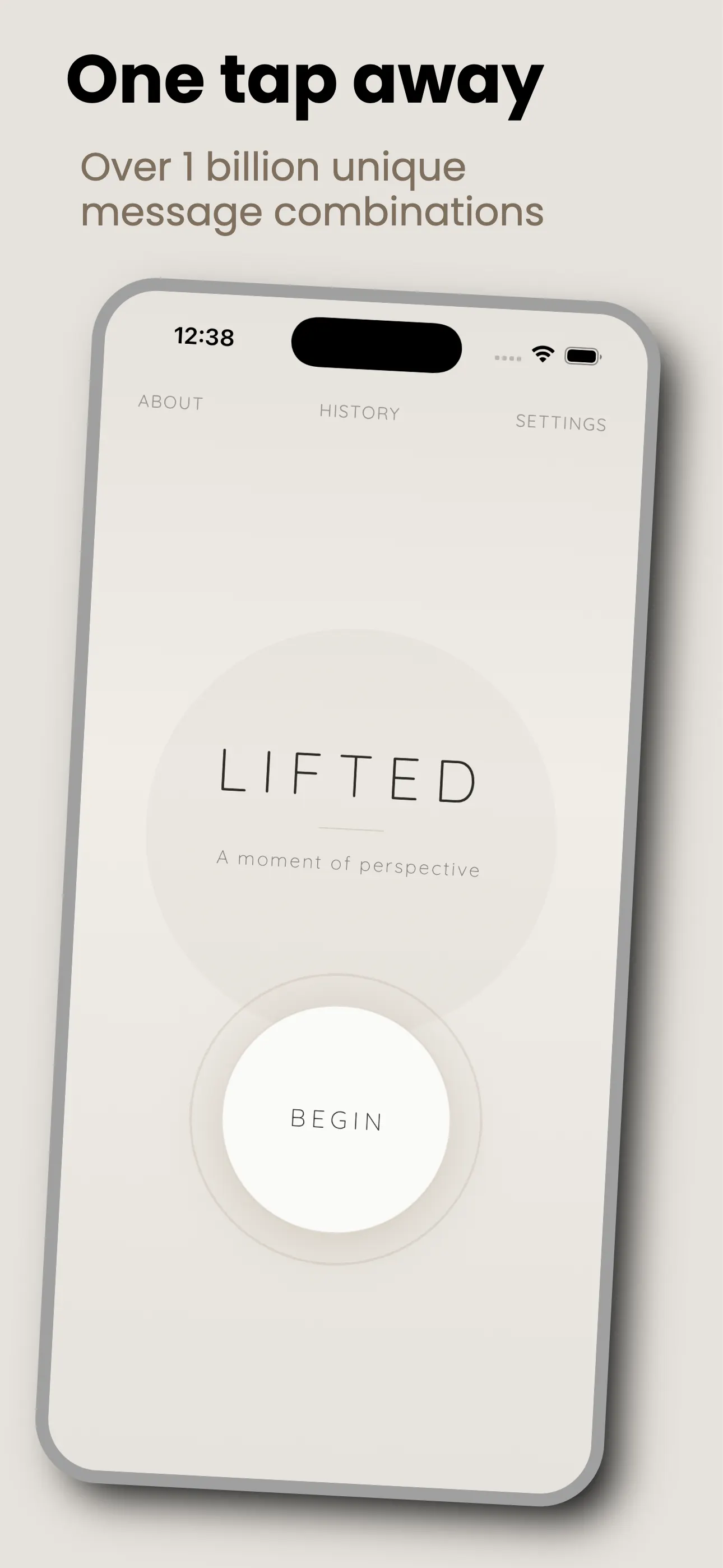 Lifted - A Calmer You product banner