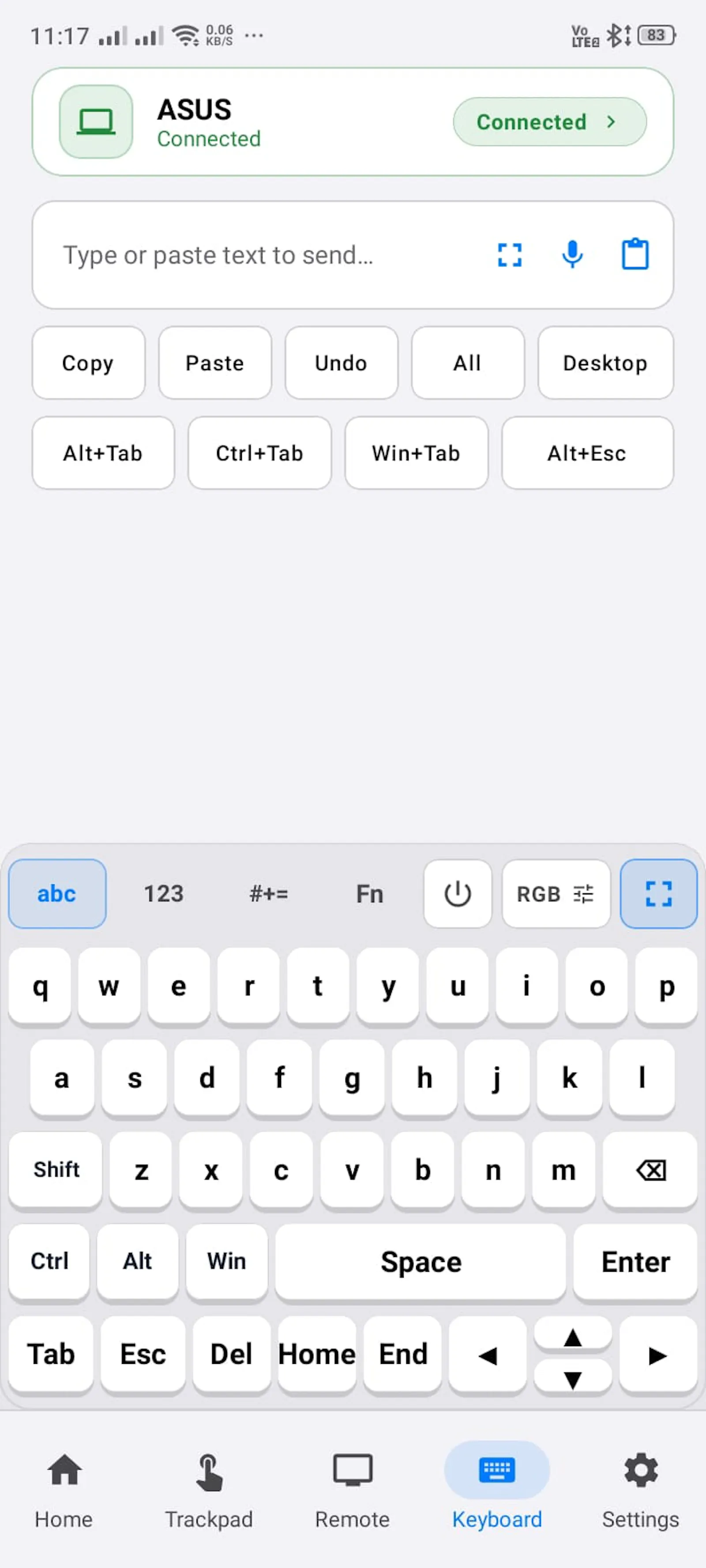 PC Bluetooth Keyboard & Mouse screenshot 3
