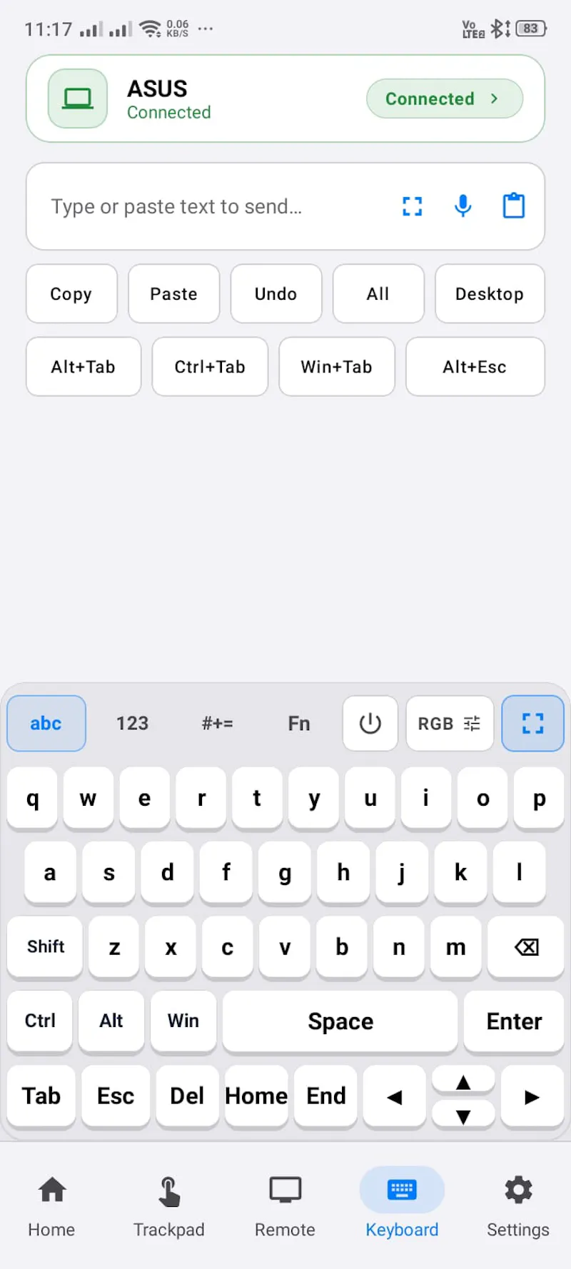 PC Bluetooth Keyboard & Mouse screenshot 3