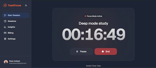 TrackFocus gallery image