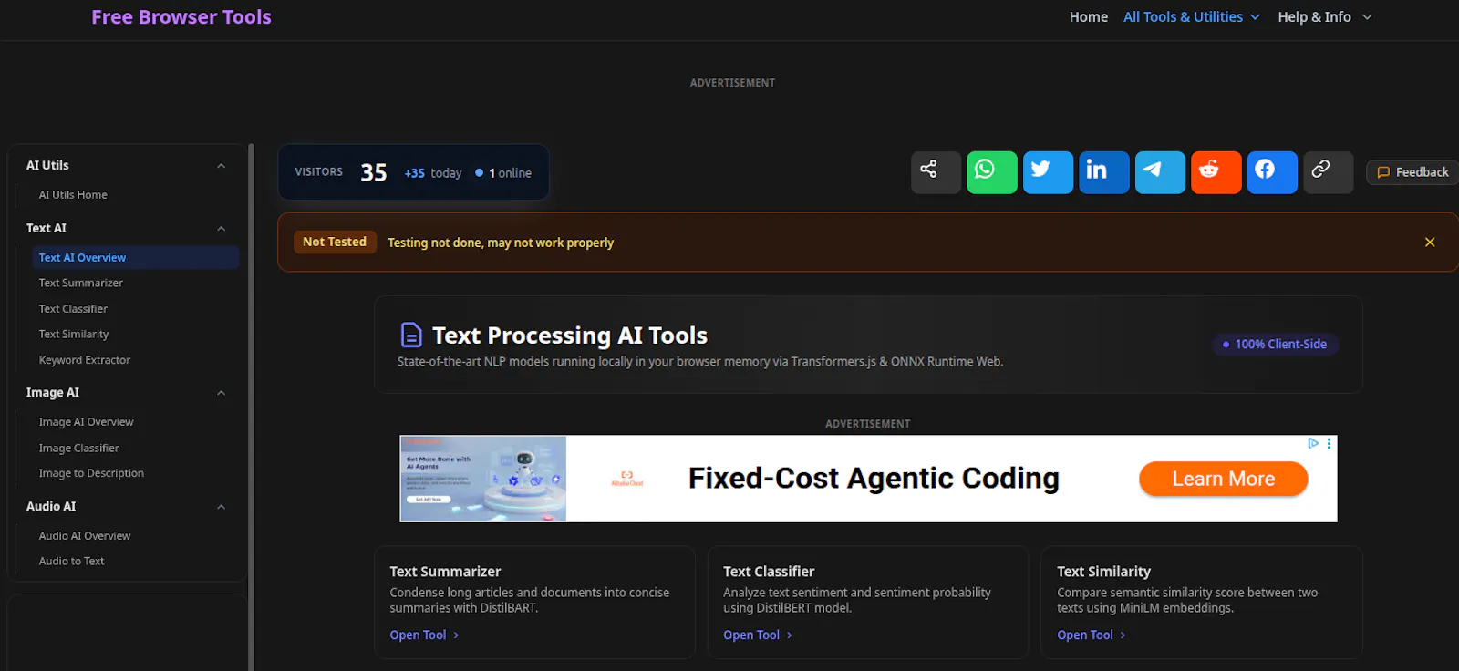 Free Browser Tools screenshot 5