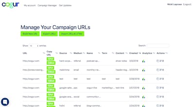 Oogur - UTM Tag Manager & Link Builder gallery image