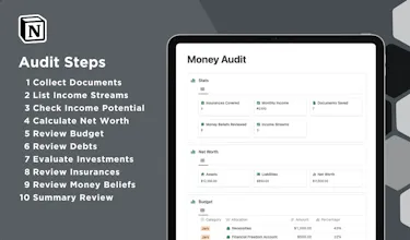 Notion Money Audit System gallery image