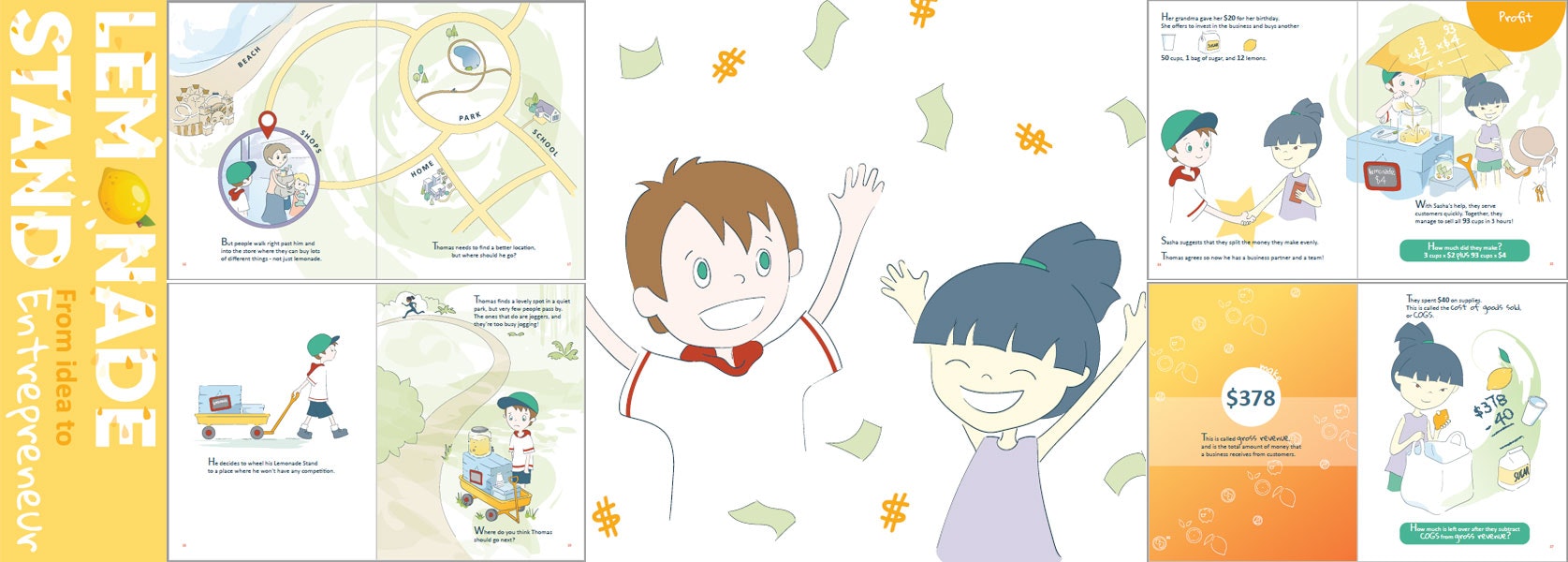 Lemonade Stand Picture Book gallery image