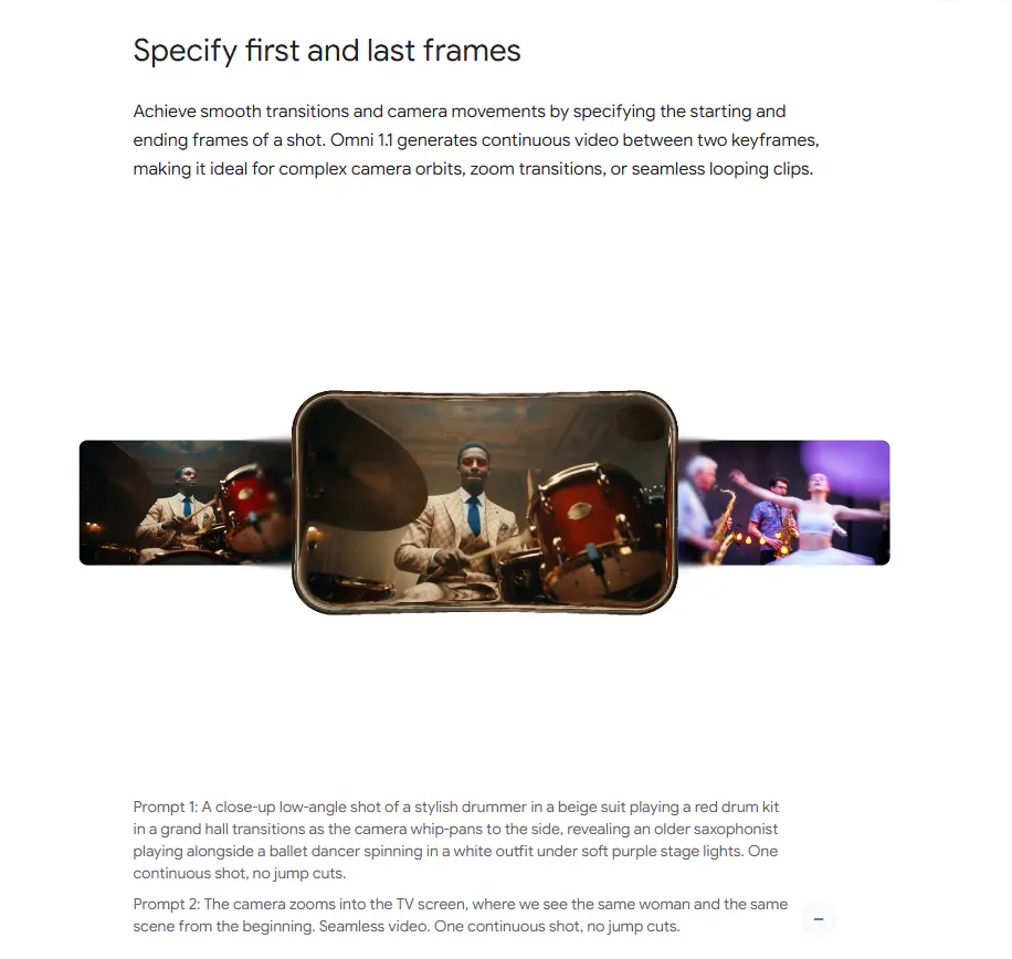 Gemini Omni 1.1 Flash gallery image