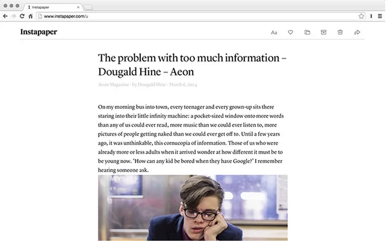 Instapaper Extension