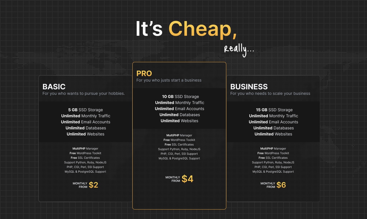 JustAHost gallery image