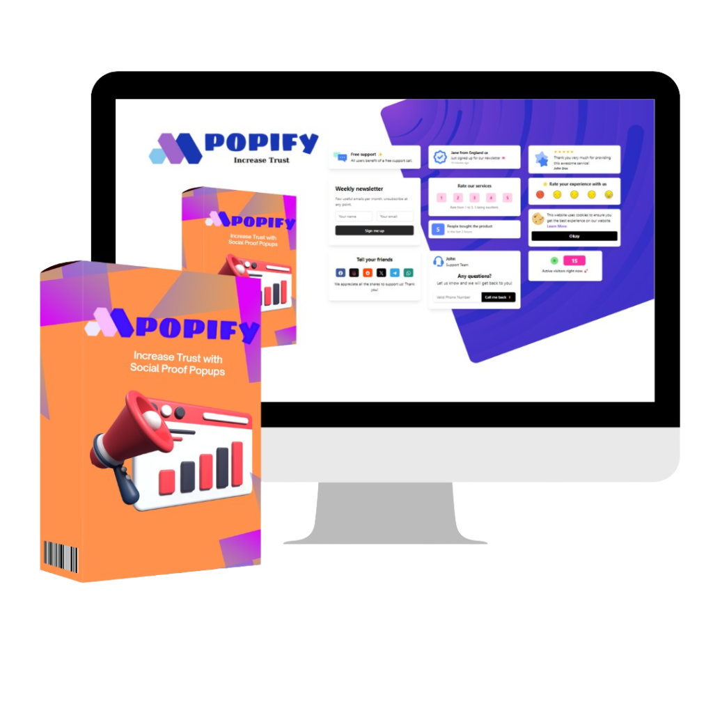 Popify thương hiệu nhãn trắng mới SaaS media 3
