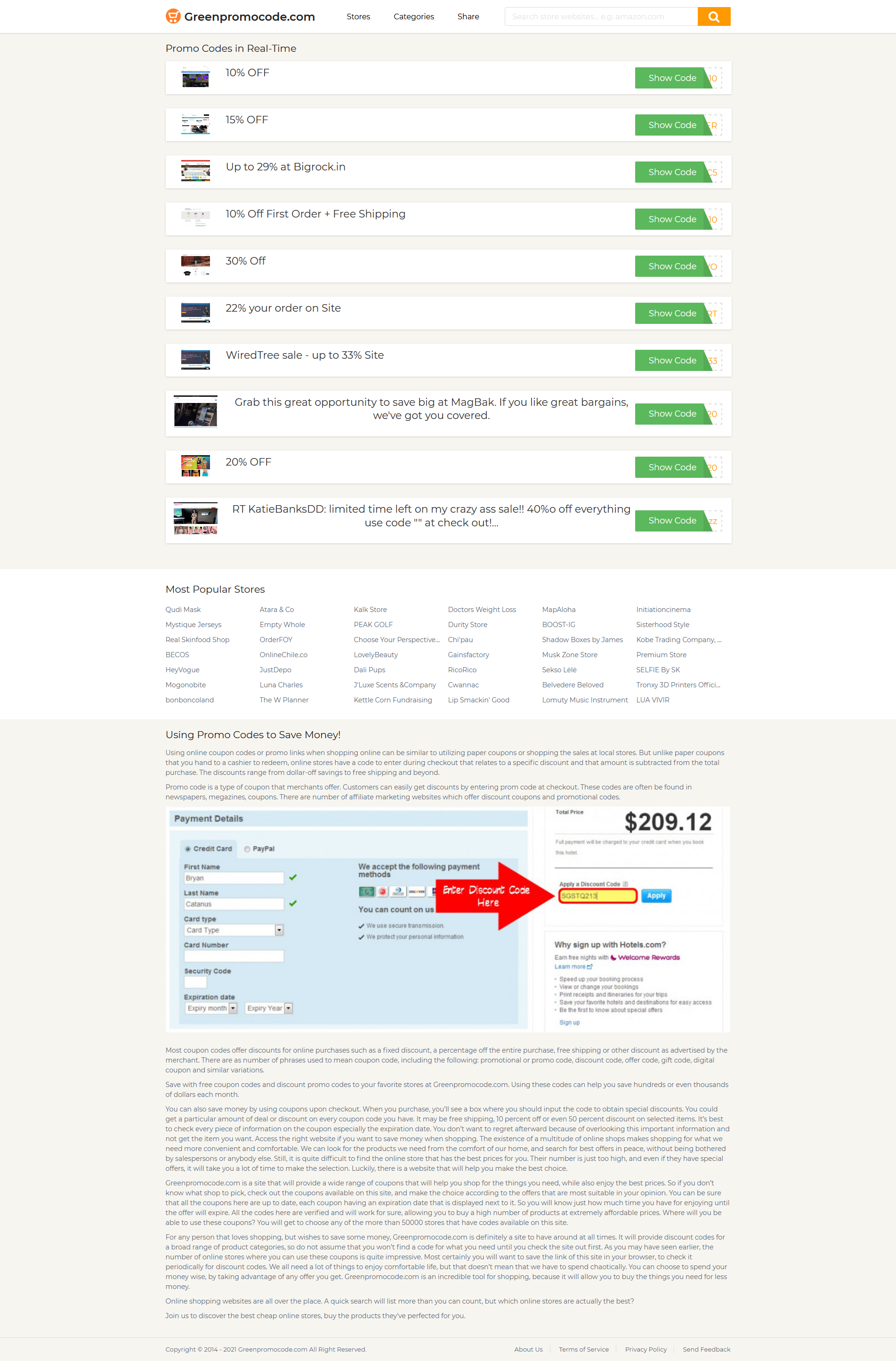 GreenPromoCode gallery image