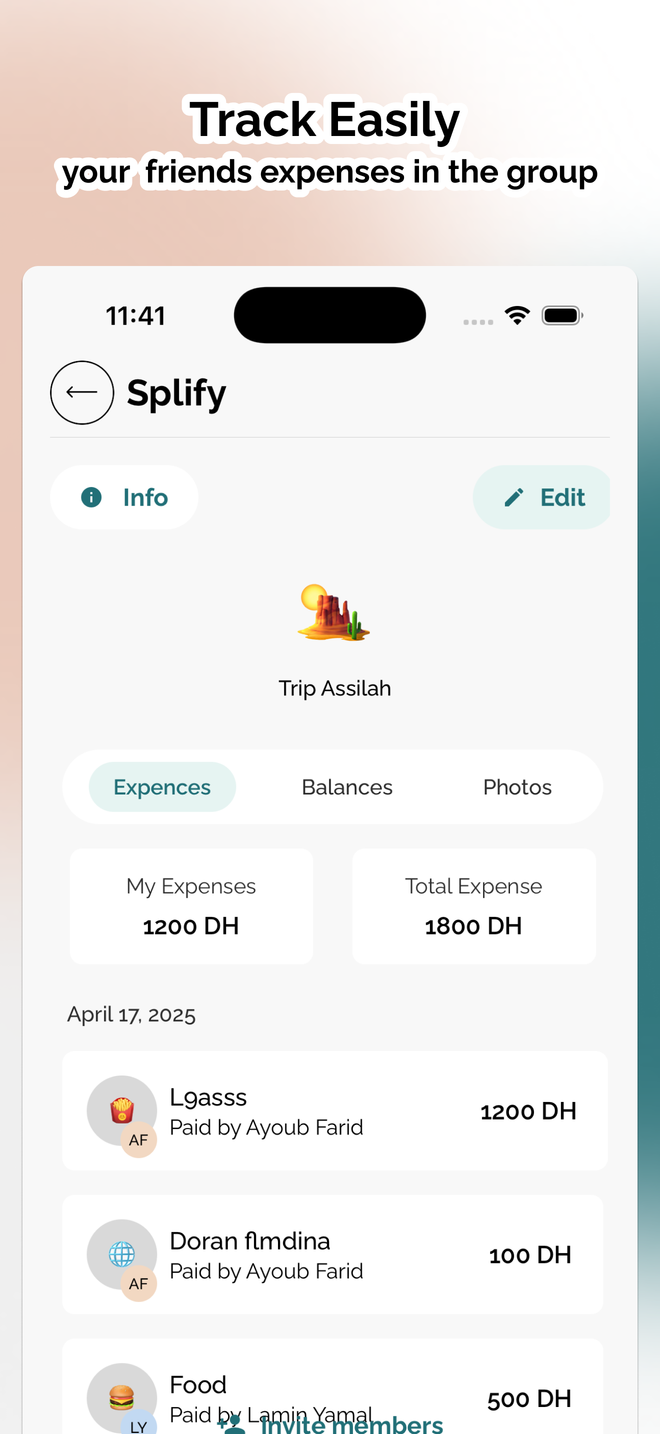 Splify - Split bills with friends ,roommate media 1