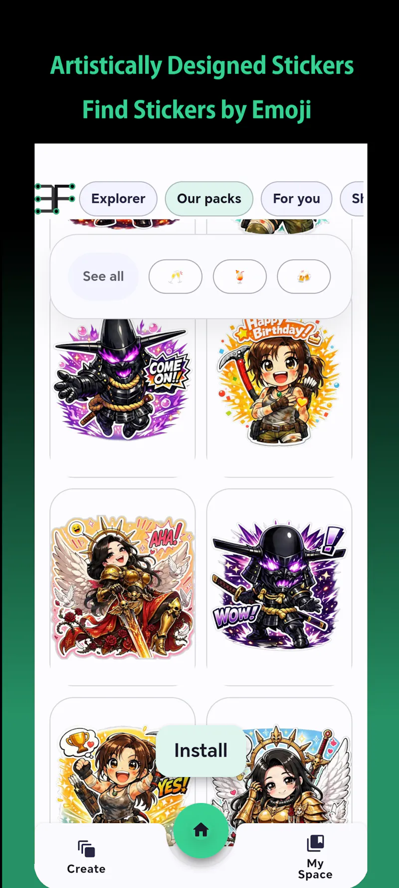 Sticker & Maker by EFlash screenshot 6