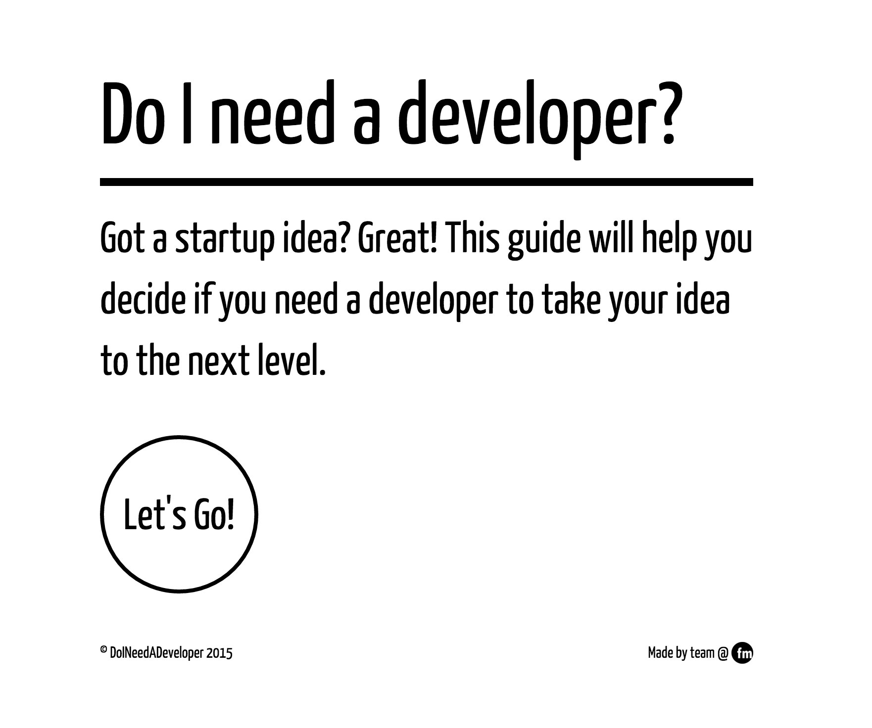 Do I Need A Developer gallery image