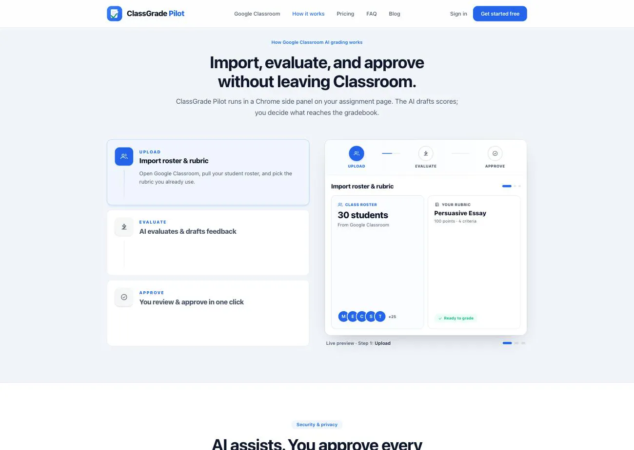 ClassGrade Pilot gallery image
