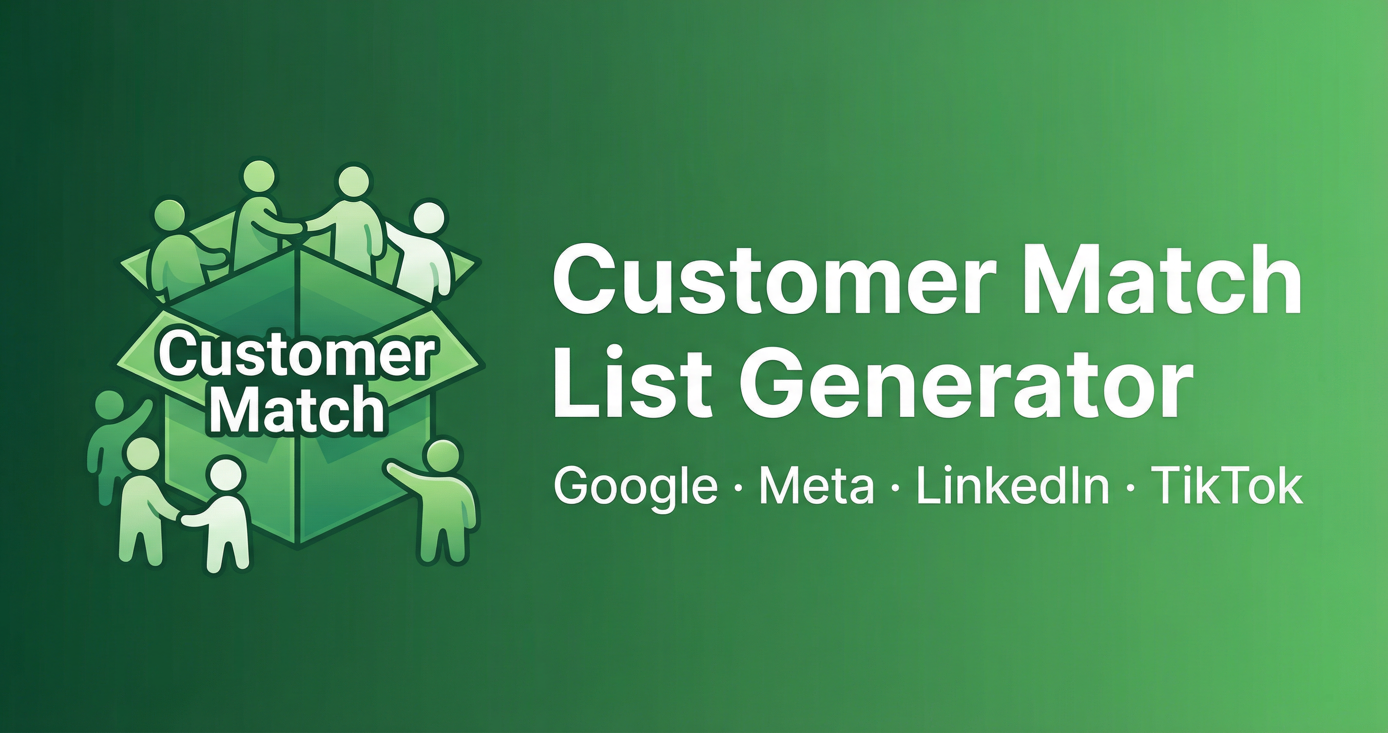 Customer Match List Generator gallery image