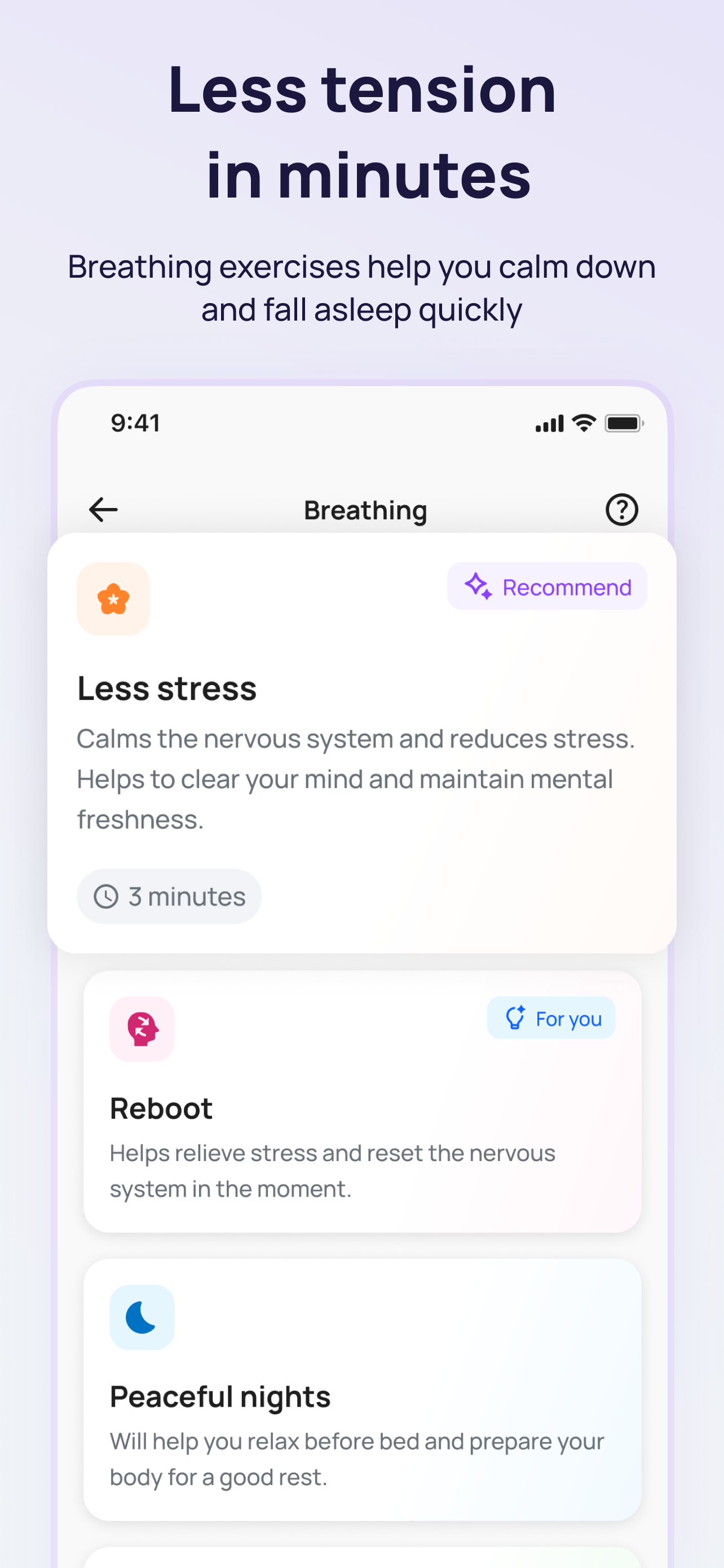 Stressless App gallery image