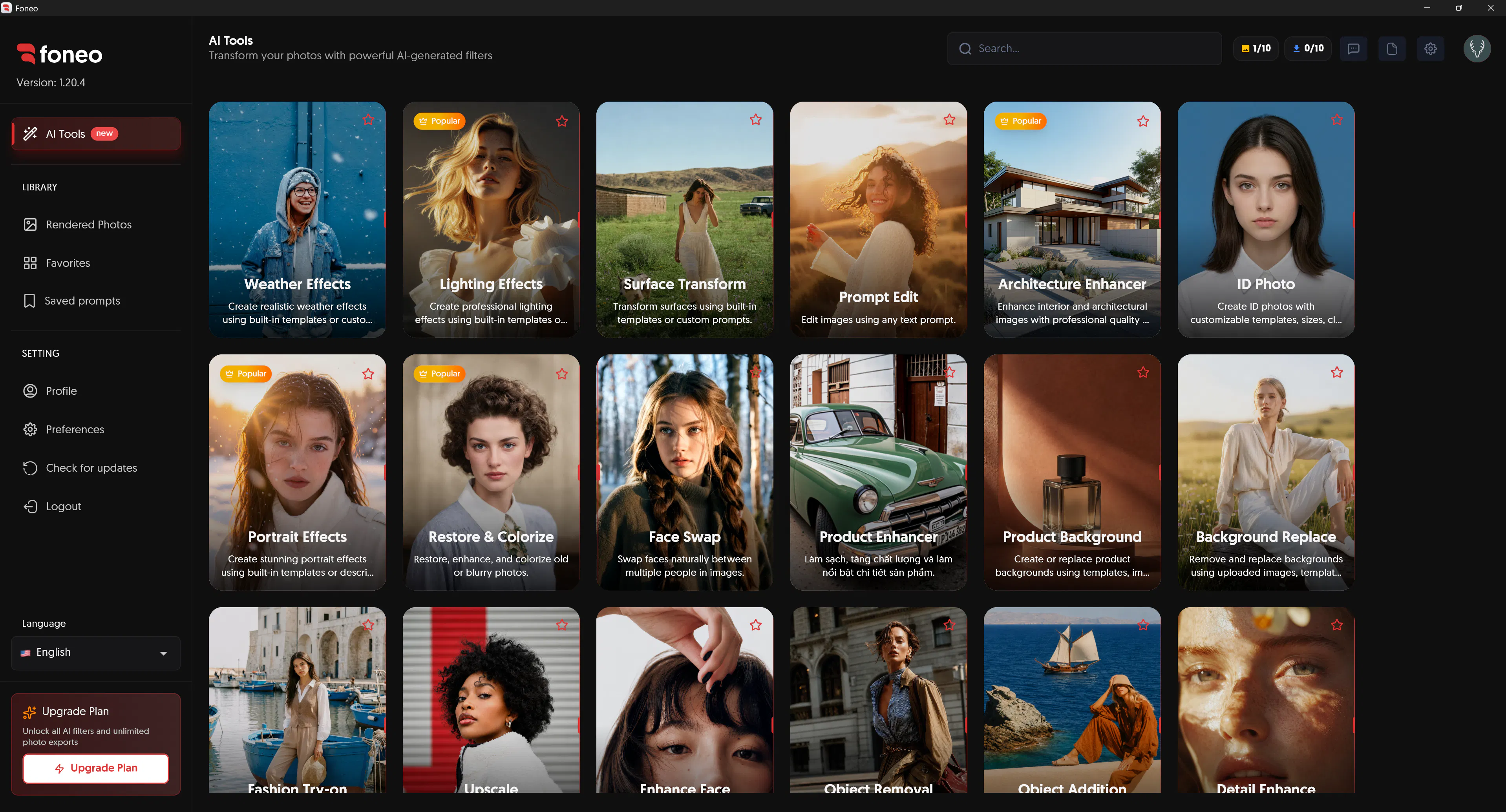 Foneo - AI Photo Editor gallery image