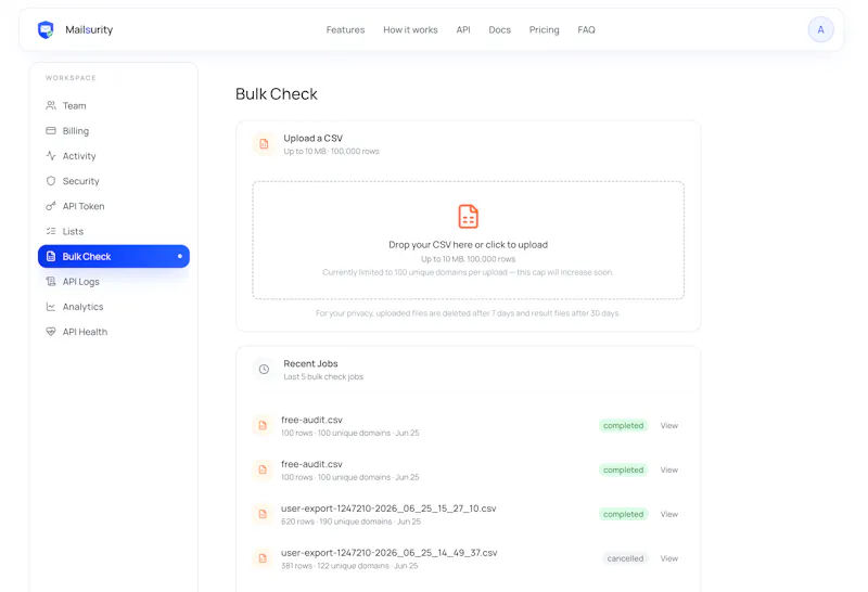 Mailsurity screenshot 3