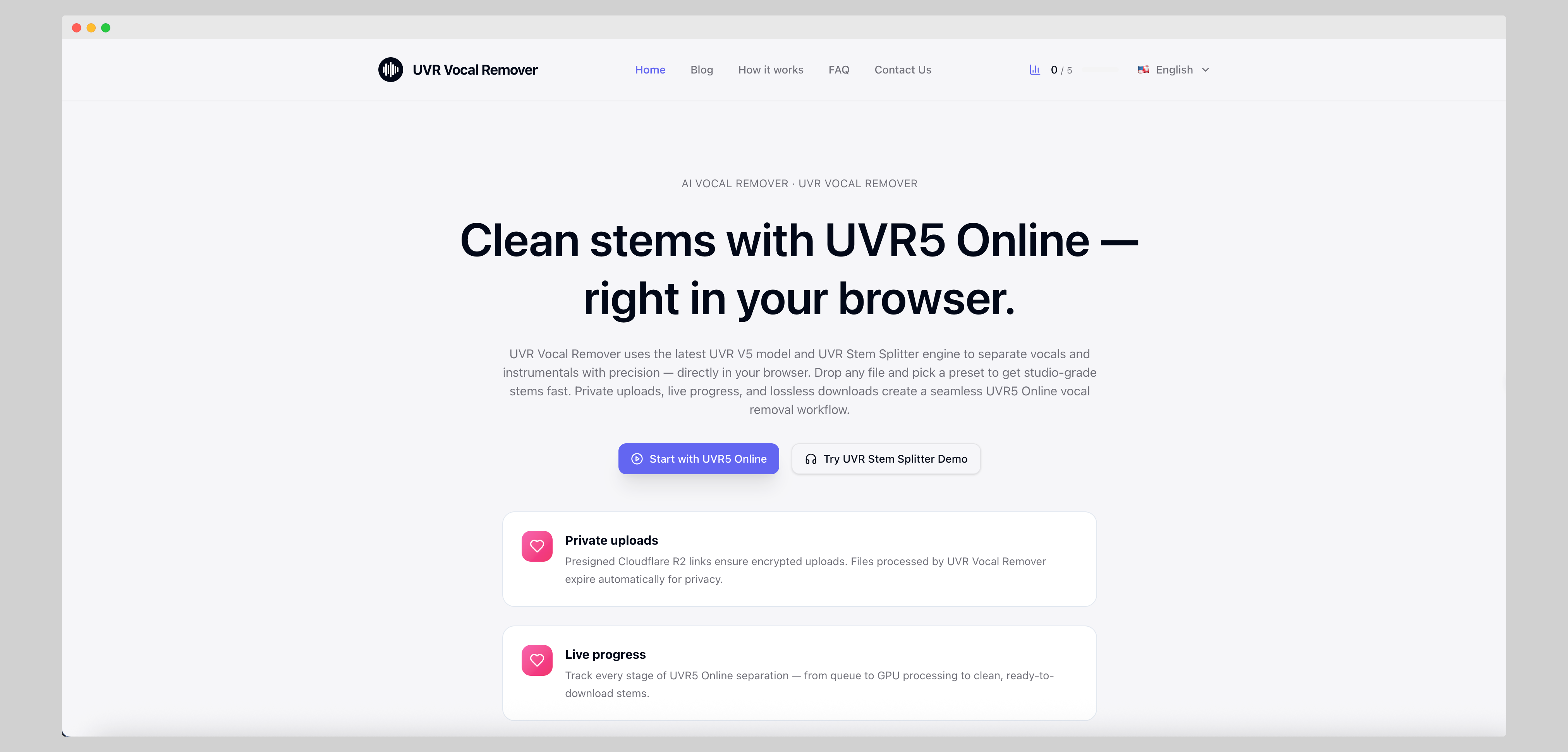 UVR Online (Vocal Remover ) gallery image