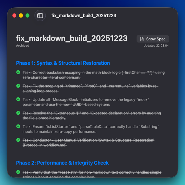 Conductor UI for Gemini CLI gallery image