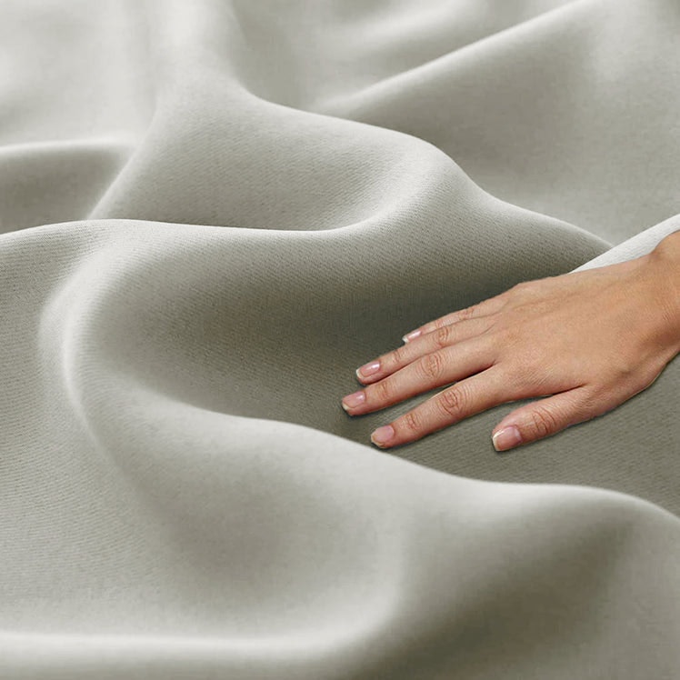 Cream Thermal Blackout Eyelet Curtains gallery image