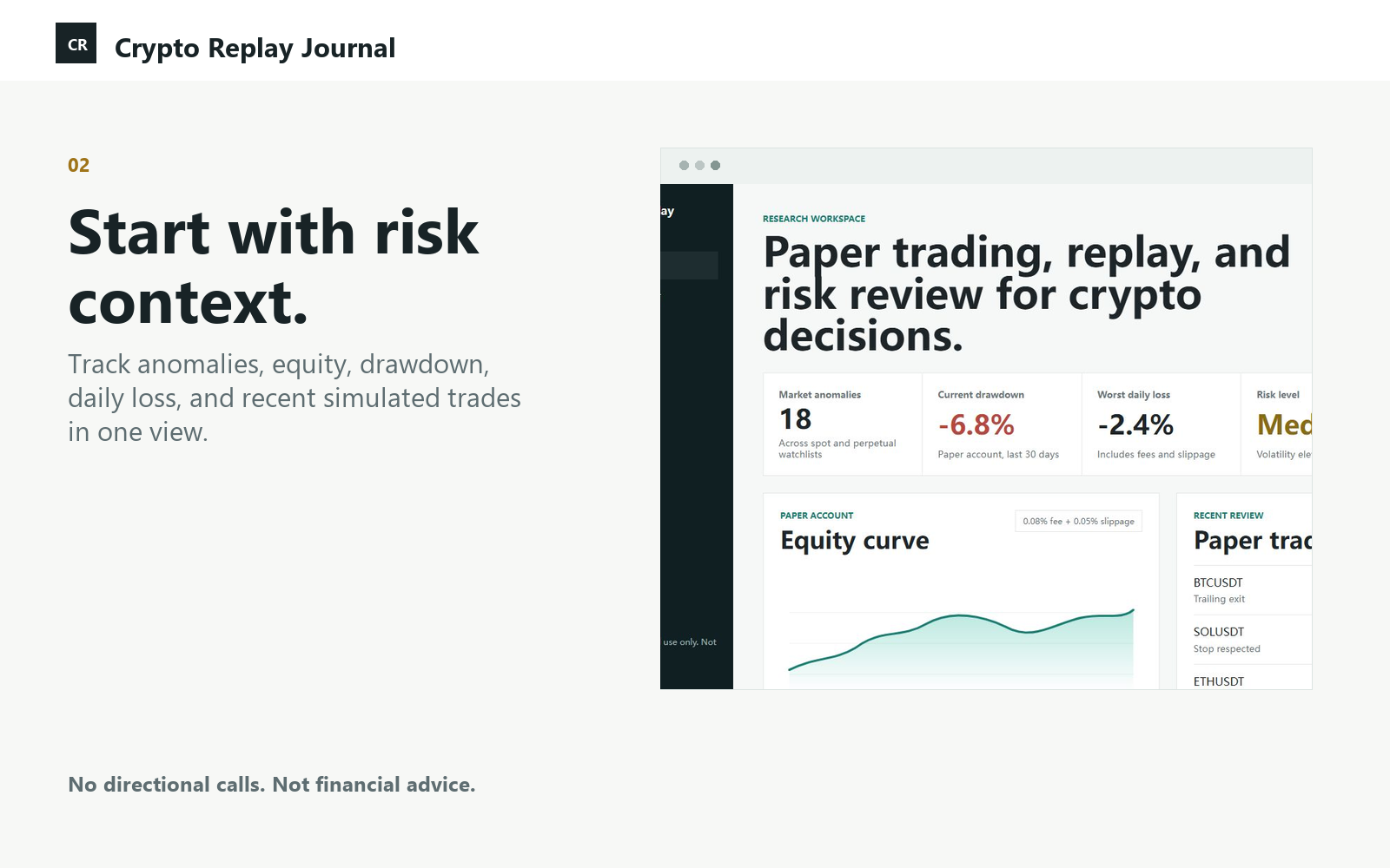 Crypto Replay Journal gallery image
