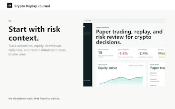 Crypto Replay Journal gallery image