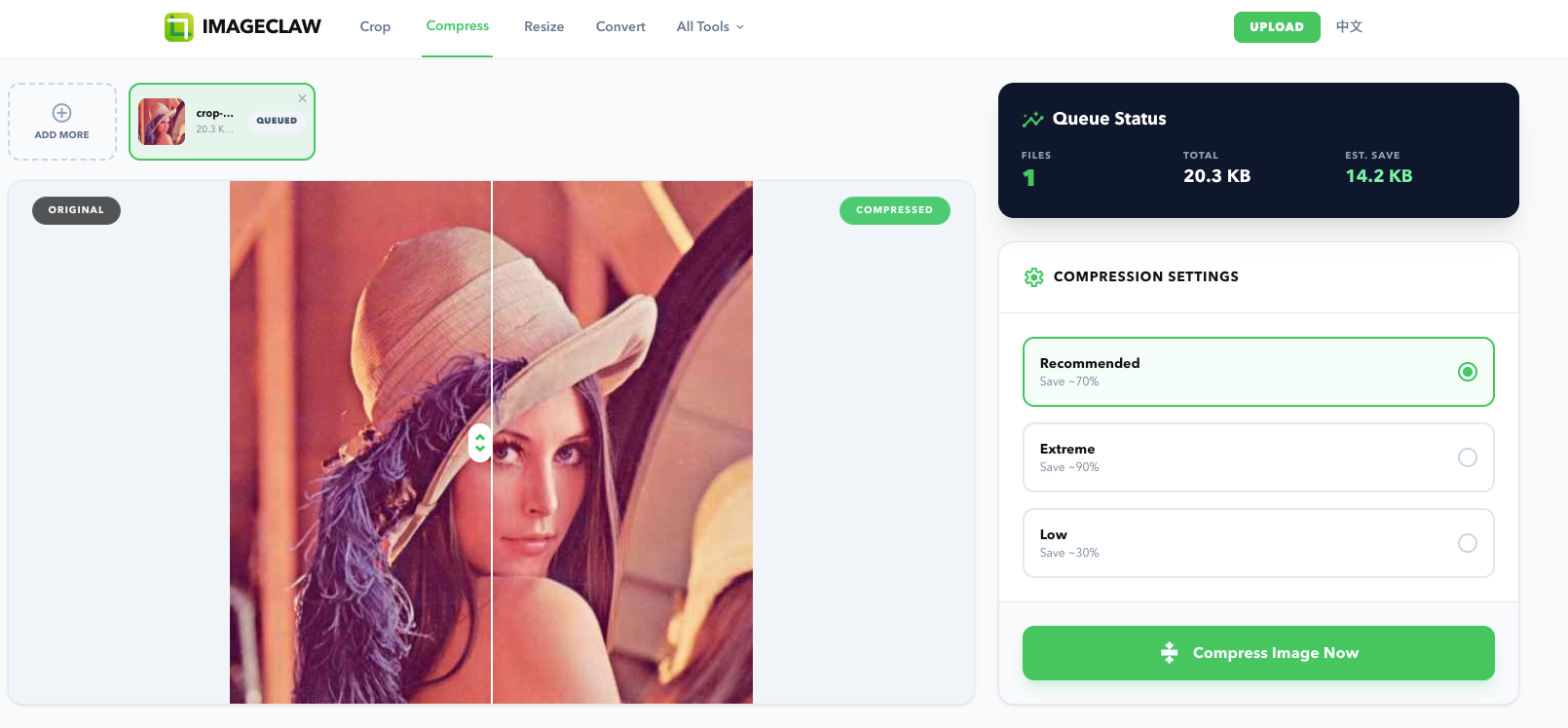 ImageClaw - Screenshot 2 showing product features and functionality