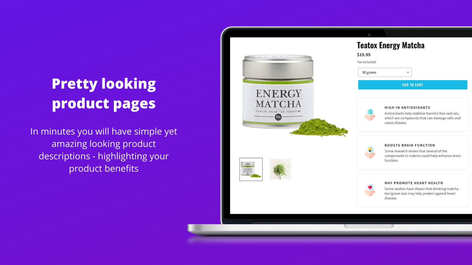 Pretty Product Pages gallery image