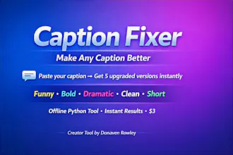 Caption Fixer gallery image