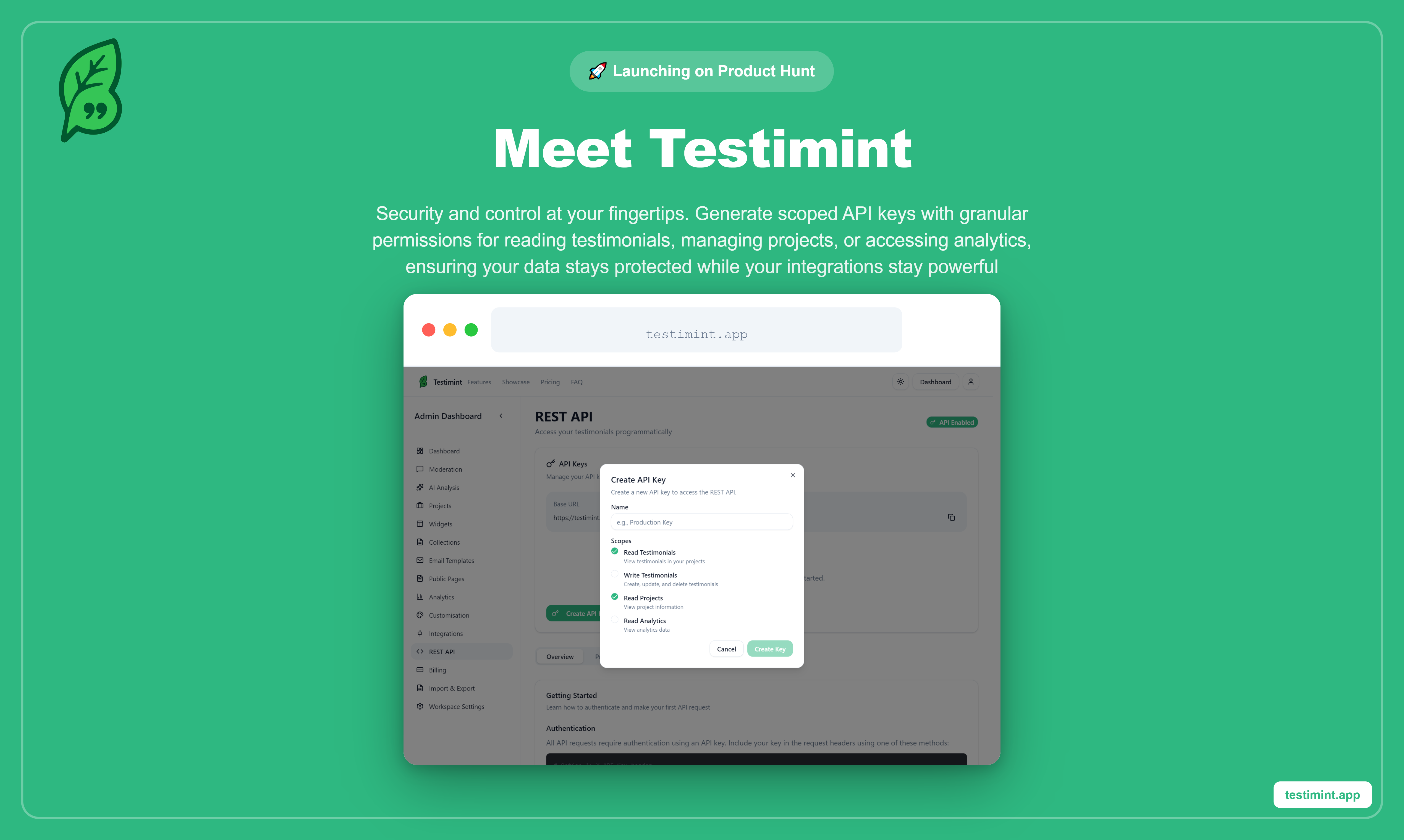 Testimint gallery image