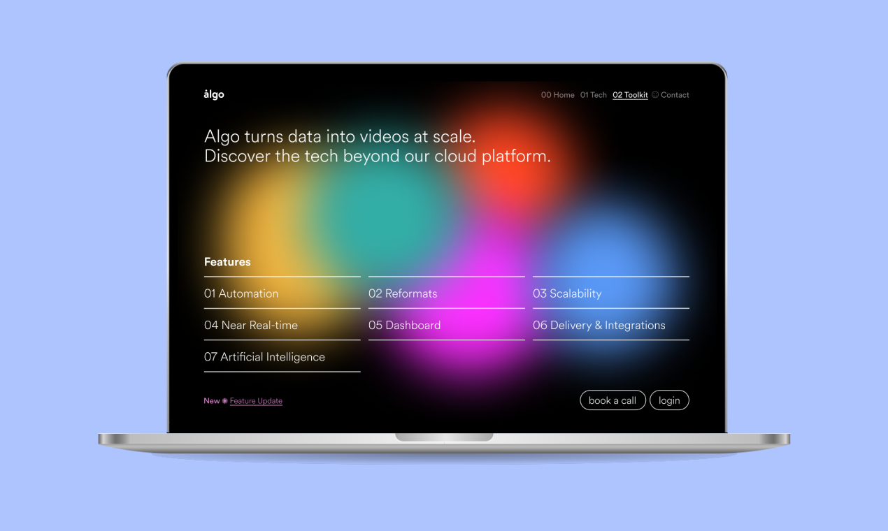 Algo Dashboard Image